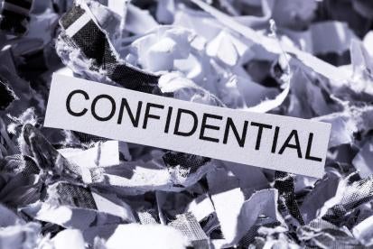 confidential trade secret & patent concerns