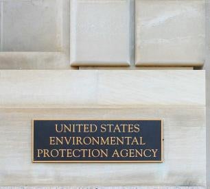 US Environmental Protection Agency Building in Washington DC