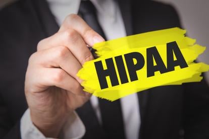 HIPAA highlighted in yellow