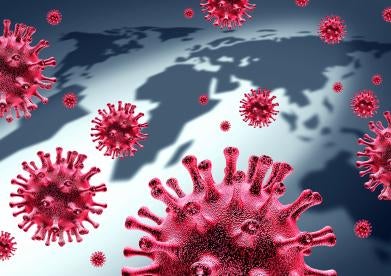 global coronavirus case numbers & travel restrictions