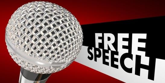 free speech in litigation