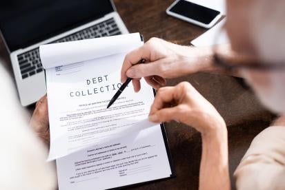 debt collection customer info