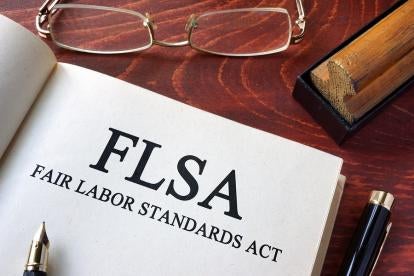Fair Labor Standards Act Paper work