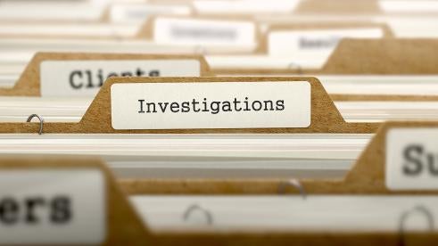files on debarment investigations covering government contracts