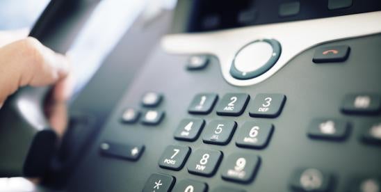 Telephone dialpad used in class action TCPA settlement
