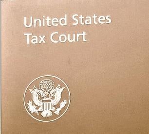 US Tax Court sign 