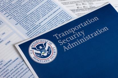 TSA Security Requirements Compliance