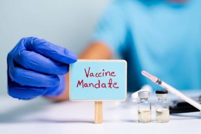 Federal OSHA Notices to State's Not Adopting OSHA Vaccine Mandate