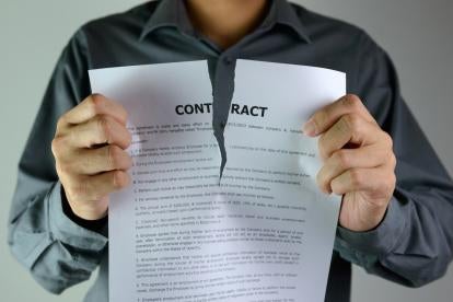Breach of Contracts Anticipated