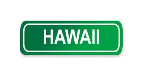 Hawaii State Sign 