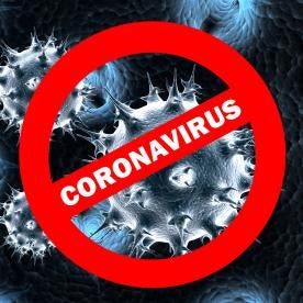 Coronavirus no symbol 