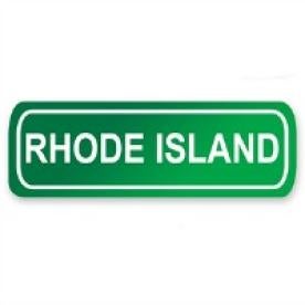 Rhode Island Road Sign