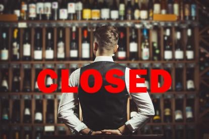 restaurants closed due to COVID-19