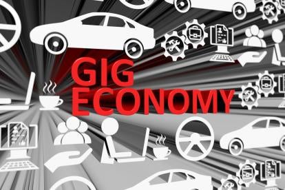 gig economy app-based drivers against AB 5