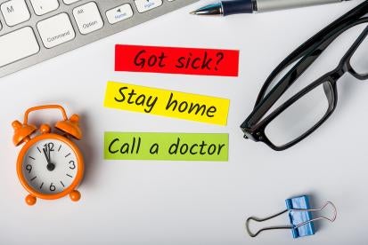 Coronavirus and sickness in the workplace