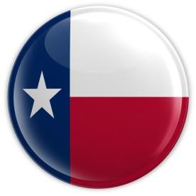 texas flag button