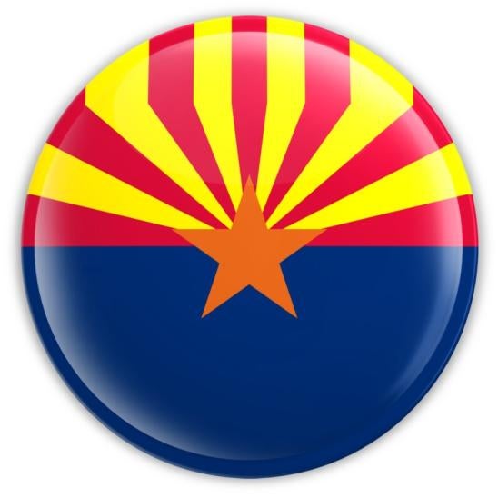 Arizona Flag button