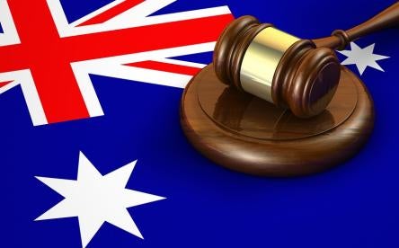 law in Australia is not upside down