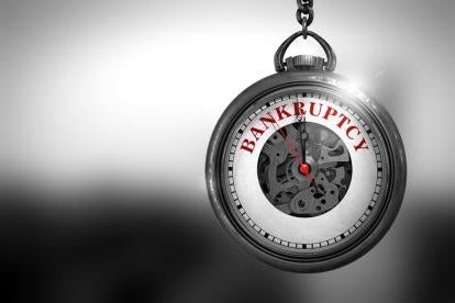 bankruptcy on time