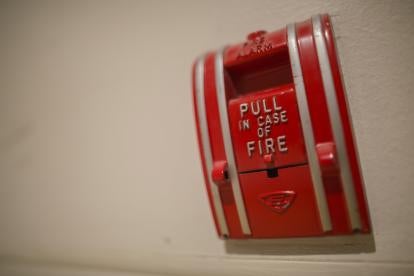 fire alarm switch in California