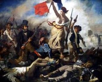 Lady Liberté leading French labor employment gender inequality reform