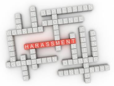 harassment is a puzzling occurance
