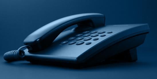phone used for criminal telemarketing