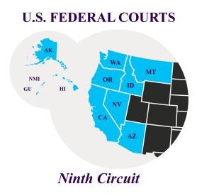 the Ninth Circuit map