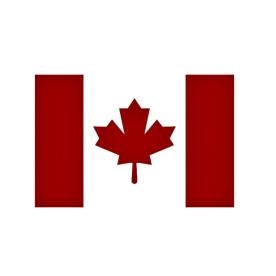 Canadian flag opening its arms to H-1B immigrants