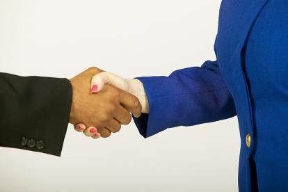 handshakes in the business of law