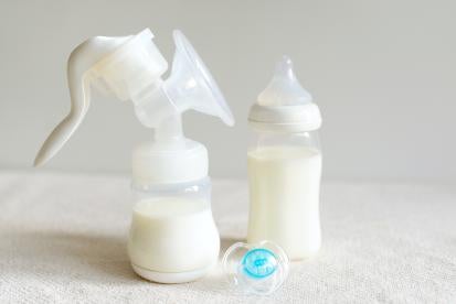 breast pump for use at work
