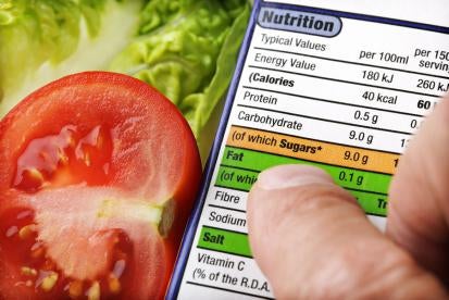 food label Canada proposes amendments to supplemented food regulations