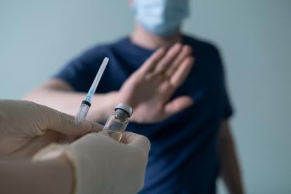 employee refusals to be vaccinated