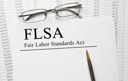 Fair Labor Standards Act FLSA DOL Guidance