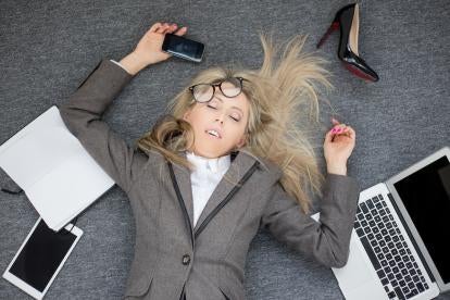 overworked lawyers succumb to stress