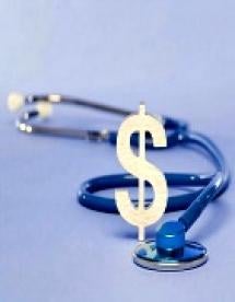 Stethoscope and Dollar Sign
