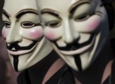 Annonomous Masks Cybercrime 