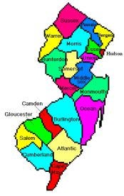 Map of New Jersey