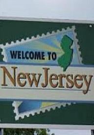 New Jersey Welocme Sign 