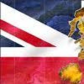 UK Flag and Map Immigratio and Employment Law 