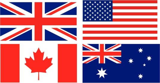 US UK Canada Australia ITAR regs