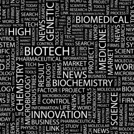 word cloud, biotech, innovation