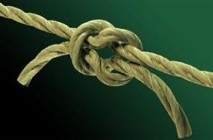 Knot in rope