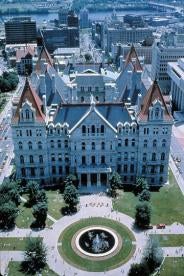 New York Capital Building in Albany