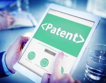 Patent on tablet 