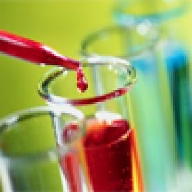 blood in test tube, clinical research, human subjects,