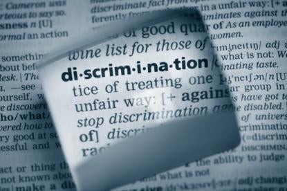 discrimination entry in a dictionary