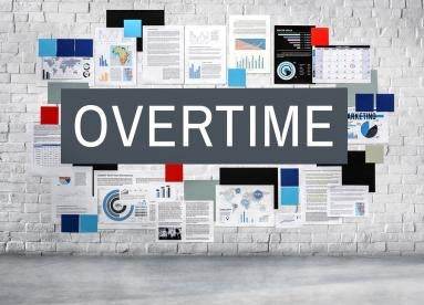 overtime graphic, DOL, appeal notice