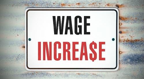 wage increase plaque, federal minimum wage