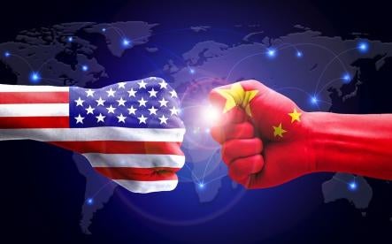 usa, china, fists, trade war